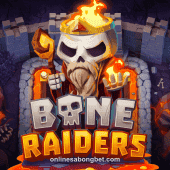Bone Raiders Sabong Slot Game Art